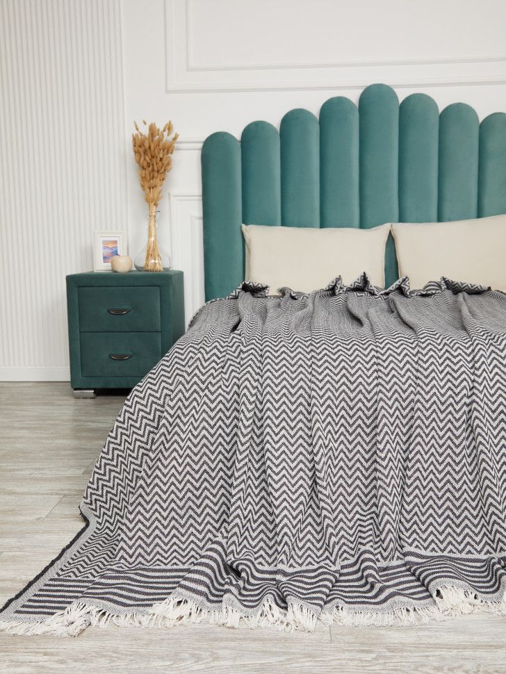 Покрывало-плед Karteks EVIUM-003 antrasit, 200х240