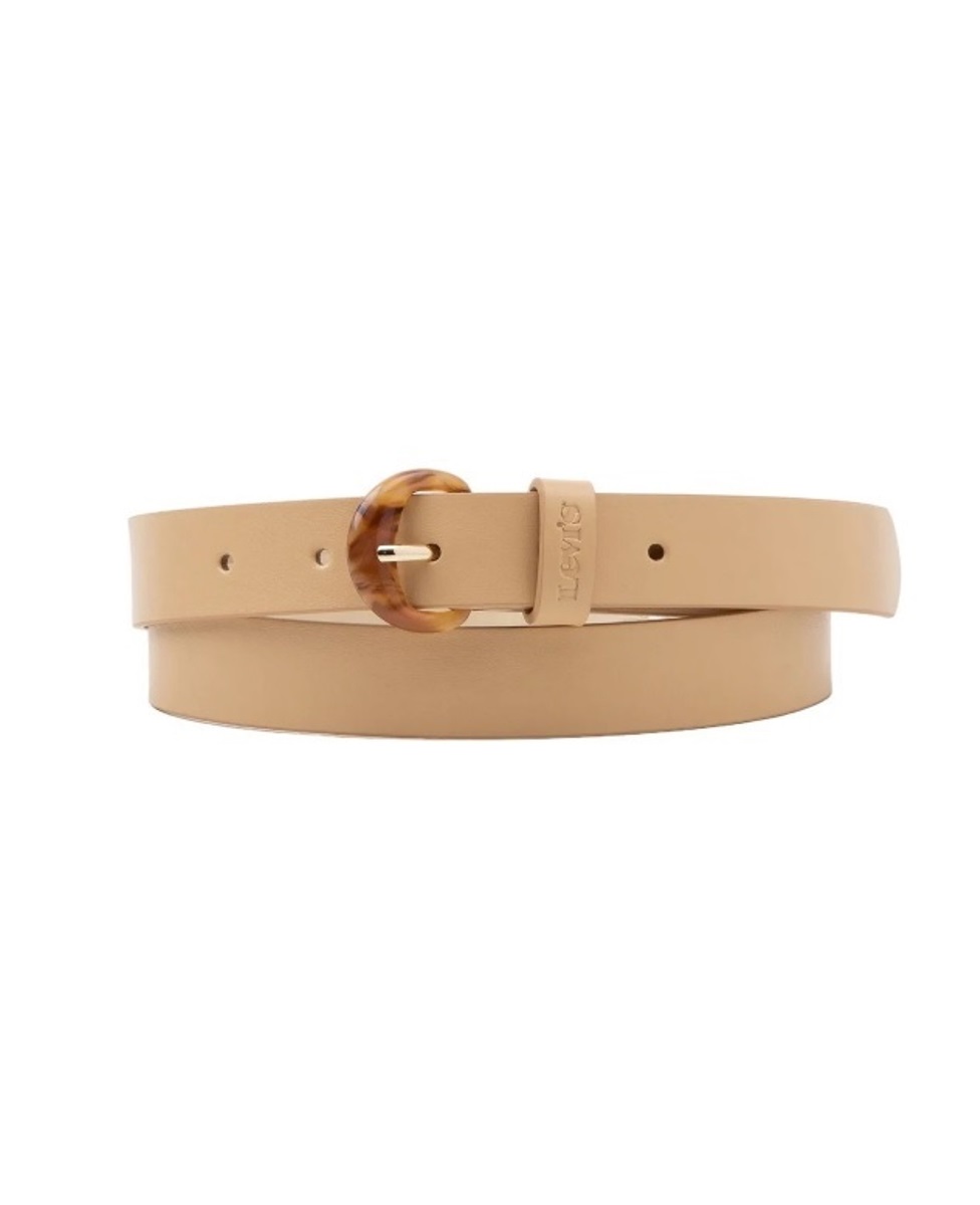 Ремень женский Levi's Women Feminine Shell Belt бежевый, 75 см