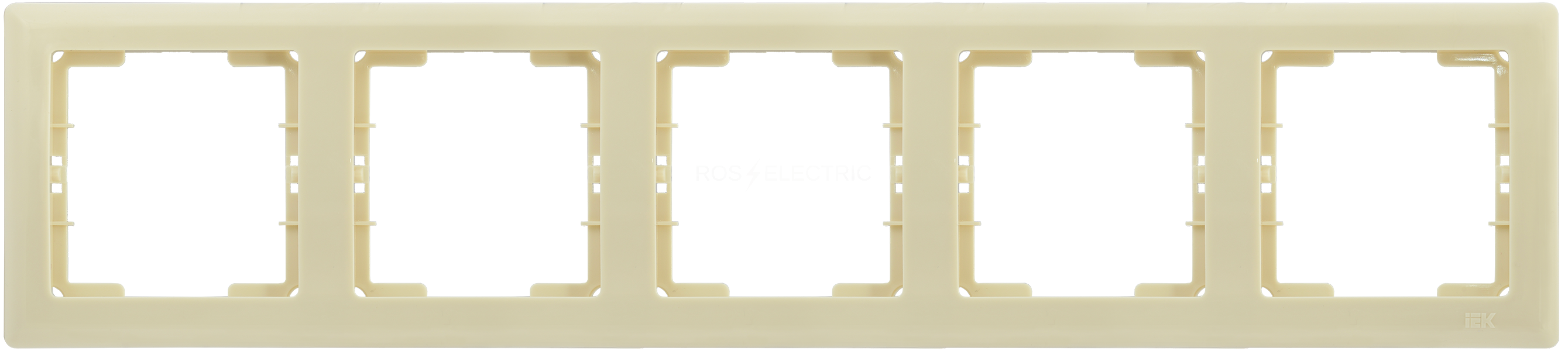 Рамка для розеток и выключателей IEK EMB50-K33