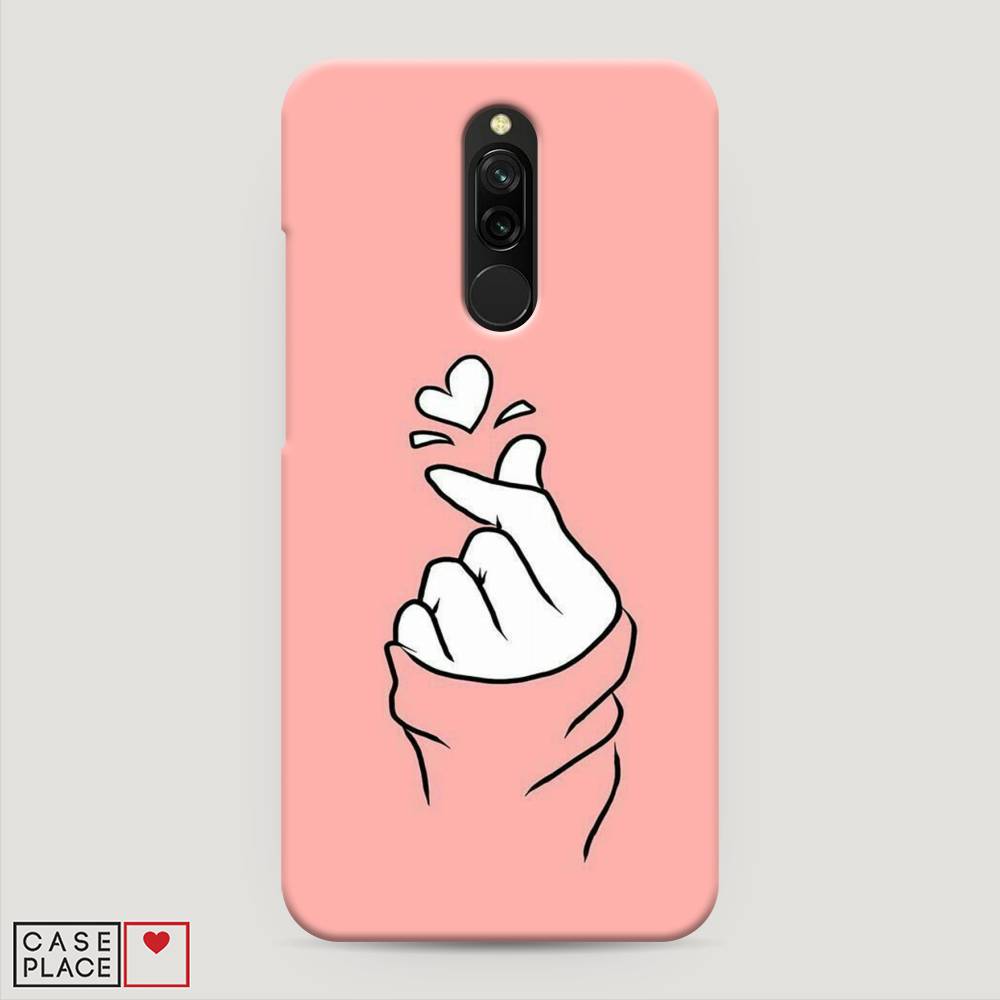 

Пластиковый чехол "Любовь-щелк" на Xiaomi Redmi 8, 37120-5