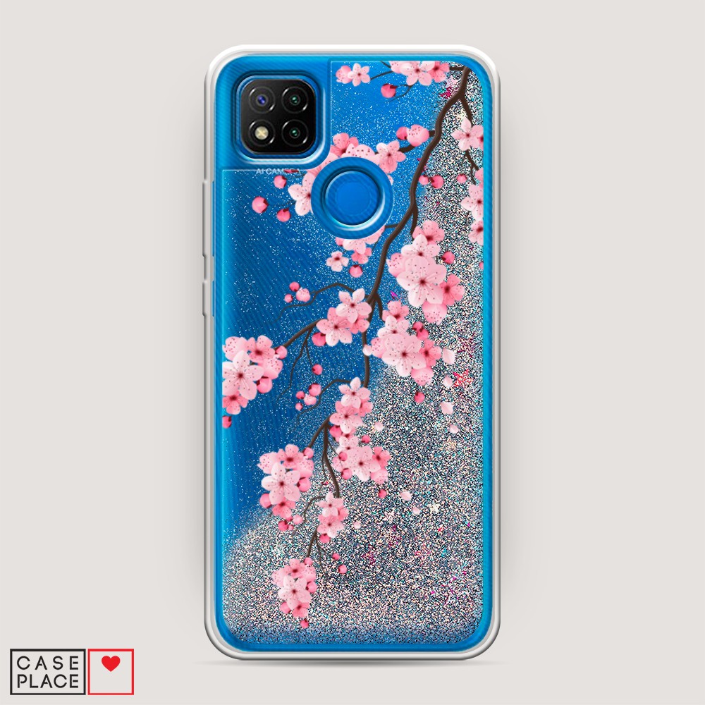 

Чехол Awog на Xiaomi Redmi 9C "Розовая сакура", Разноцветный, 39091-1