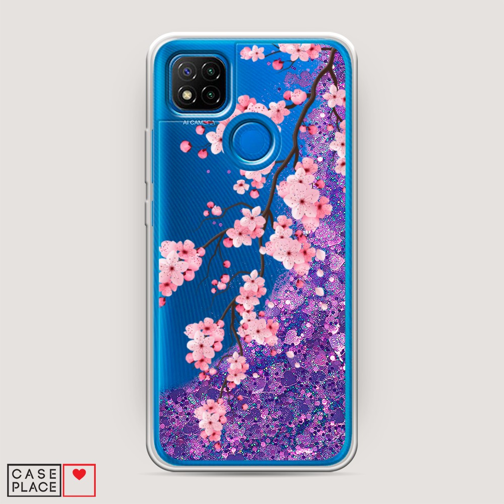 

Чехол Awog на Xiaomi Redmi 9C "Розовая сакура", Разноцветный, 39092-1