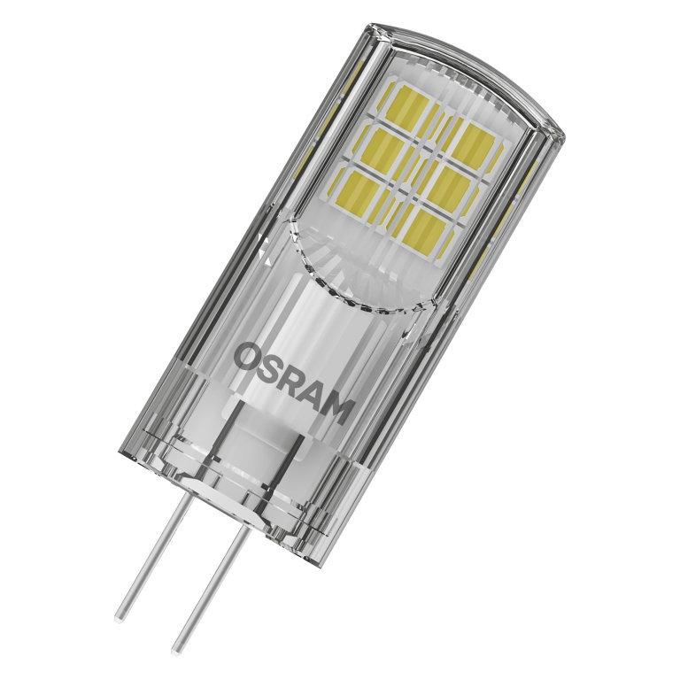 фото Набор светодиодных ламп osram ledspin40 cl 3,5w/827 12v g4, 5 штук