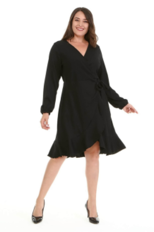 

Платье женское My Line Moda 1460 черное XL (доставка из-за рубежа), 1460