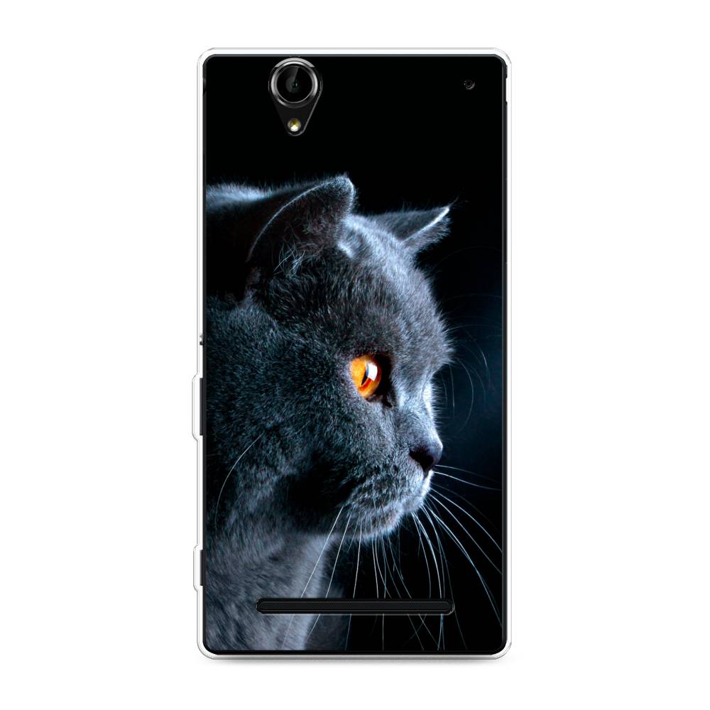 

Чехол Awog на Sony Xperia T2 Ultra "Благородный кот британец", Разноцветный, 50950-2