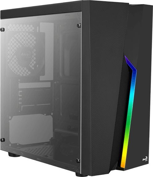 

Корпус компьютерный AeroCool PGS V BOLT Mini (Bolt-Mini-A-BK-v1 Black) Black, PGS V BOLT Mini