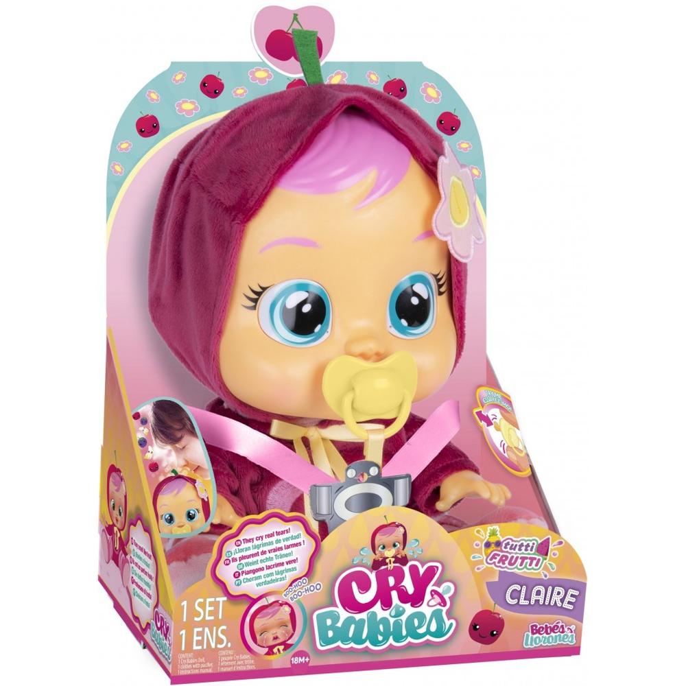 Кукла IMC Toys Crybabies Tutti Frutti, Плачущий младенец Claire 81369
