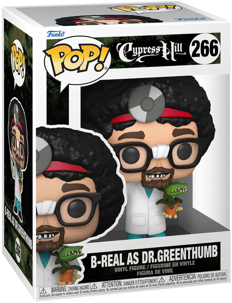 Фигурка Funko POP! Rocks Cypress Hill B-Real As Dr. Greenthumb 61442