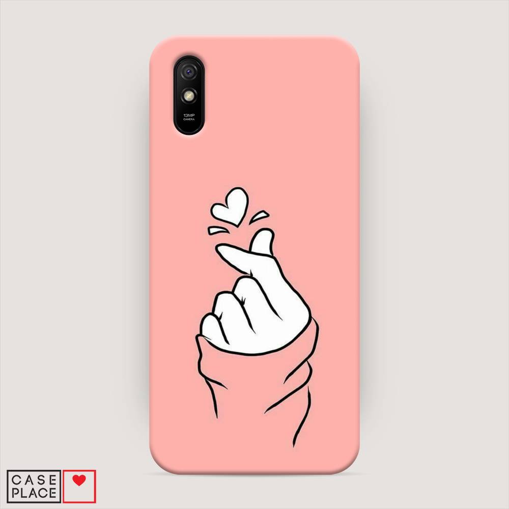 

Пластиковый чехол "Любовь-щелк" на Xiaomi Redmi 9A, 38920-5
