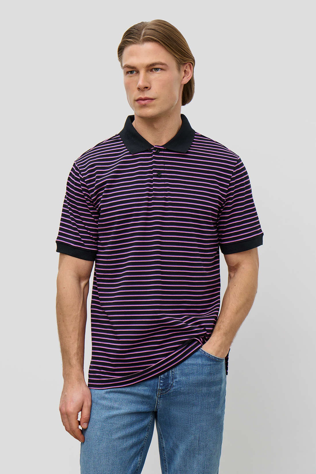 

Футболка мужская Baon B7023016 фиолетовая L, Фиолетовый, B7023016