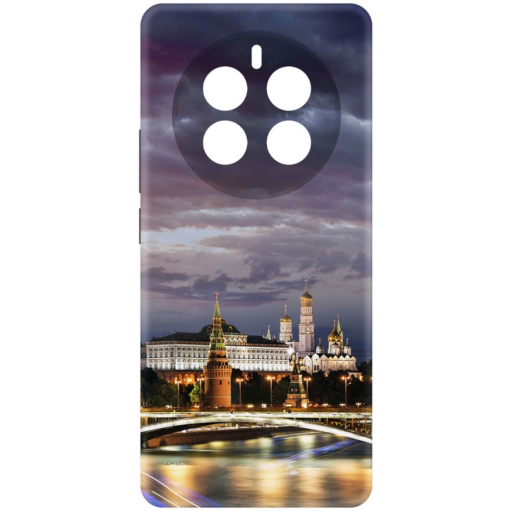 

Чехол-накладка Krutoff Soft Case Россия, Московский Кремль для Realme 12 Pro 5G черный