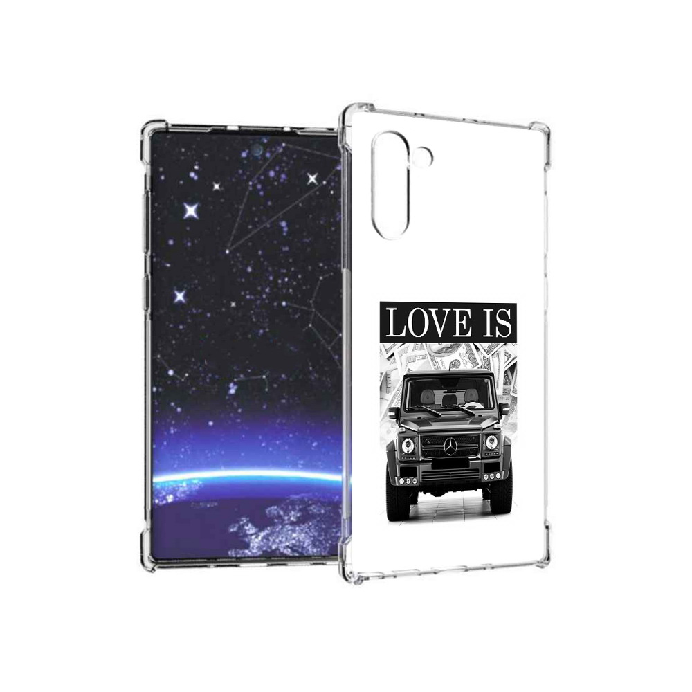 

Чехол MyPads Tocco для Samsung Galaxy Note 10 гелик (PT135782.511.285), Прозрачный, Tocco