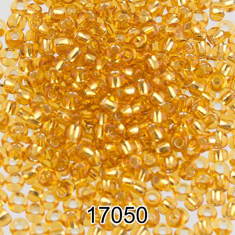 

Бисер Preciosa круглый 5 10/0, 2,3 мм, 500 г, цвет 17050 золотистый
