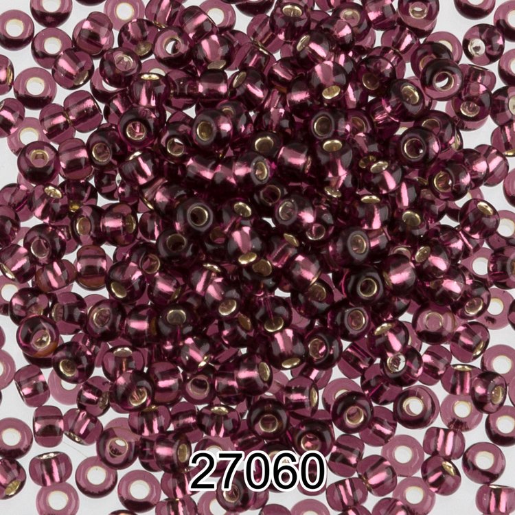 

Бисер Preciosa круглый 5 10/0, 2,3 мм, 500 г, цвет 27060 сиреневый, Фиолетовый