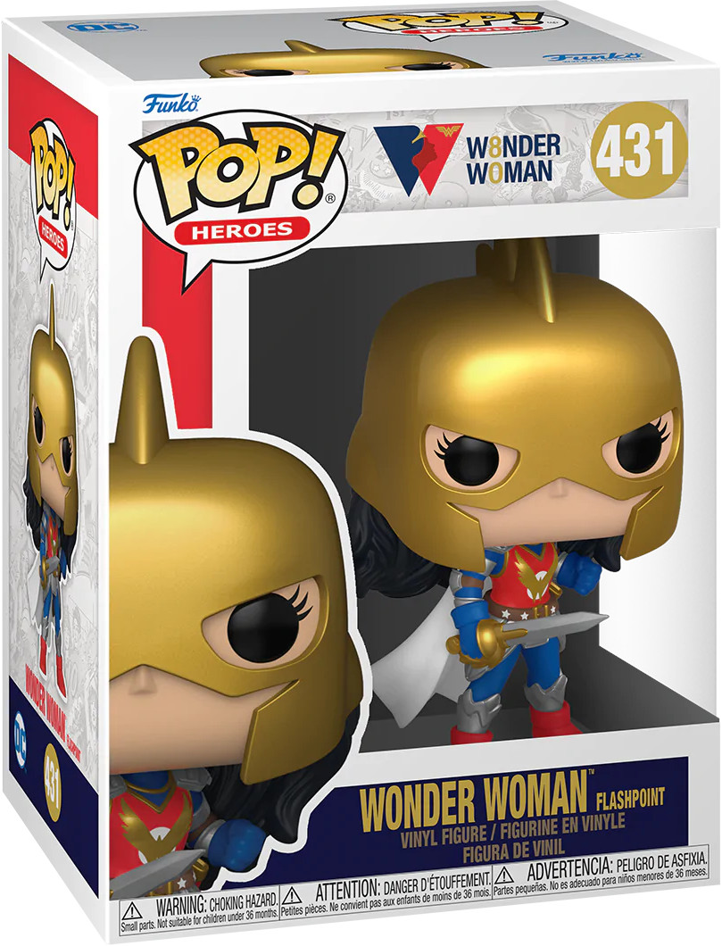 Фигурка Funko POP! Heroes WW 80th Wonder Woman Flashpoint 54994 тетрадь а5 read woman точка