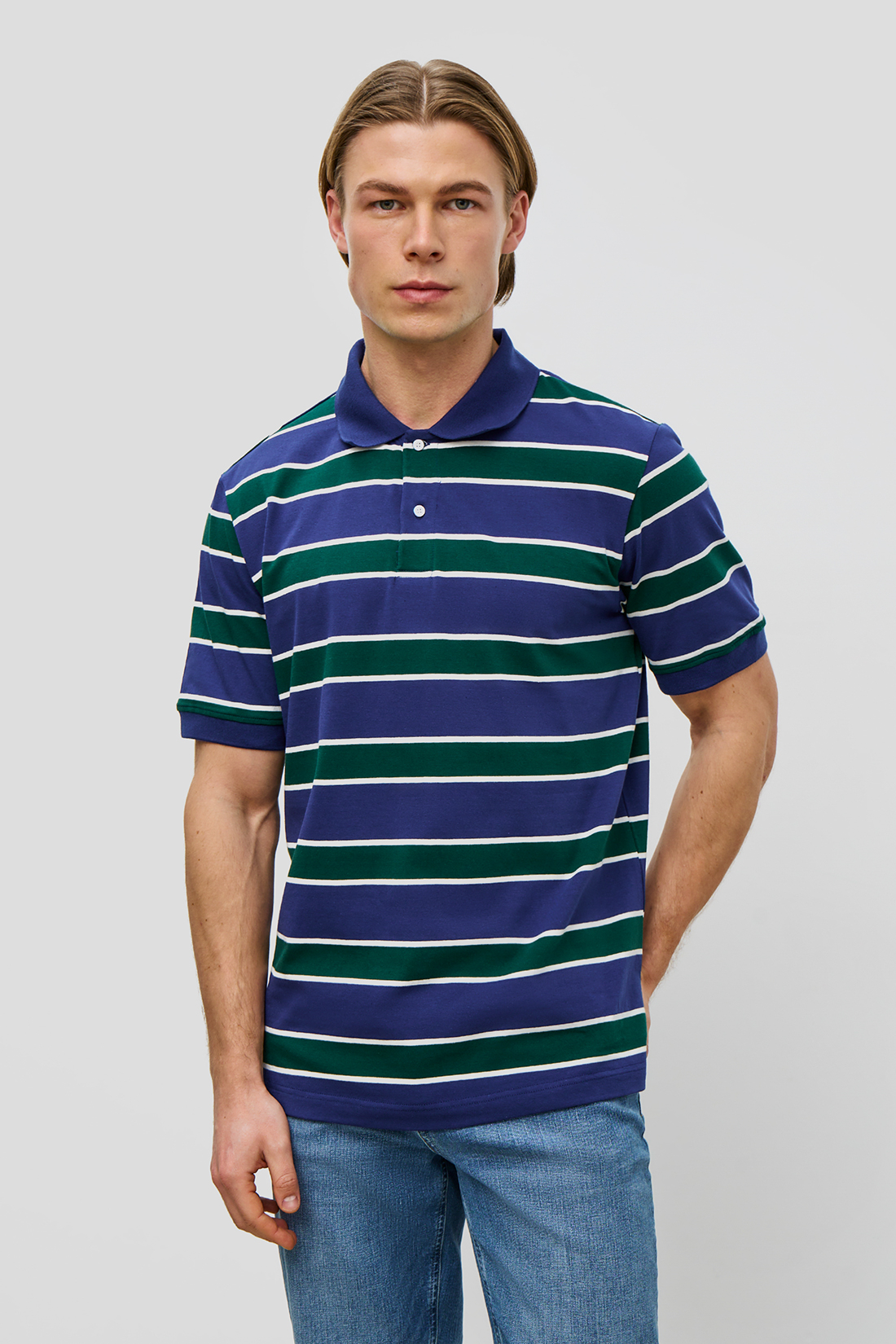 

Футболка мужская Baon B7023016 синяя 3XL, Синий, B7023016