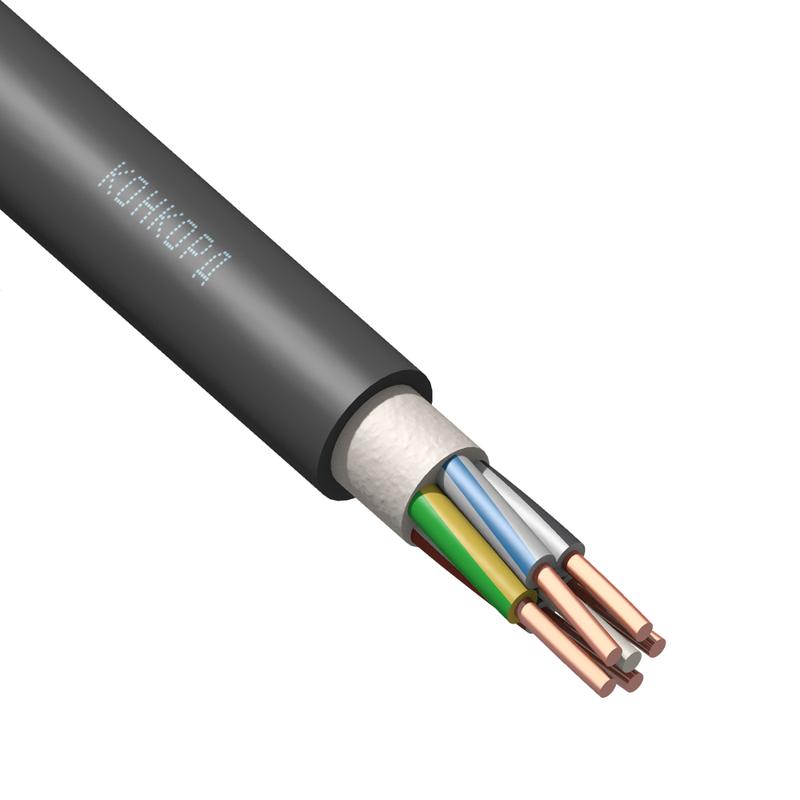 

Кабель ППГнг(А)-HF 5х2.5 (N PE) 0.66кВ (м) Конкорд 4716, Черный