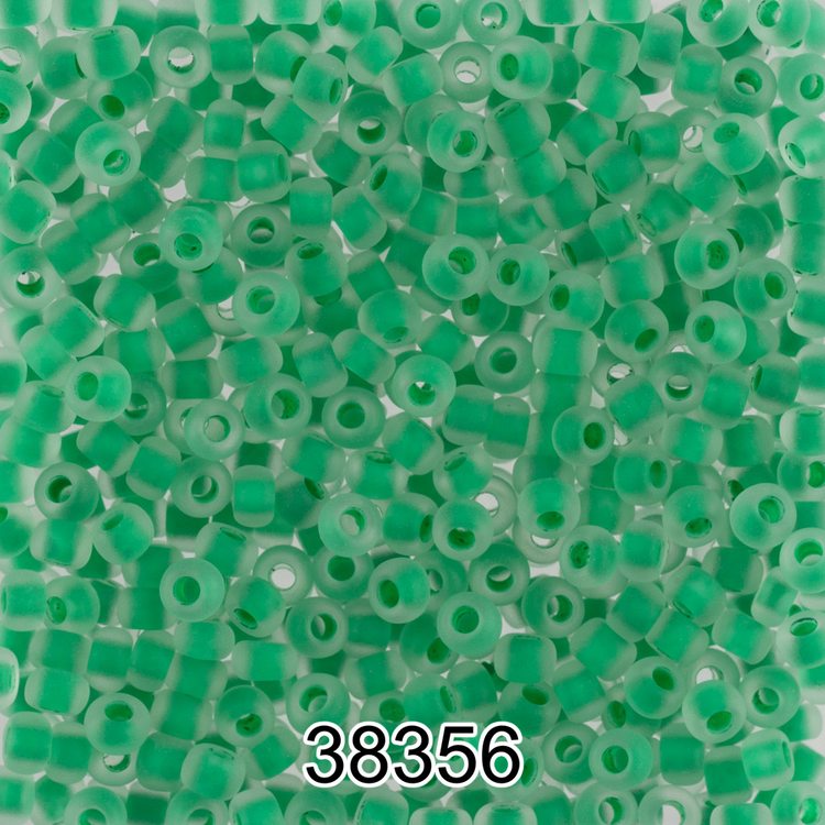 

Бисер Preciosa круглый 5 10/0, 2,3 мм, 500 г, цвет 38356 светло-зеленый матовый