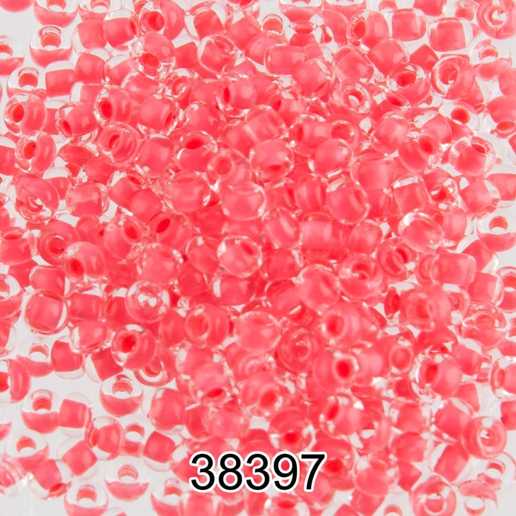 

Бисер Preciosa круглый 5 10/0, 2,3 мм, 500 г, цвет 38397 красный