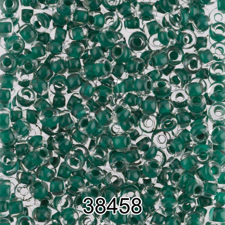

Бисер Preciosa круглый 5 10/0, 2,3 мм, 500 г, цвет 38458 зеленый