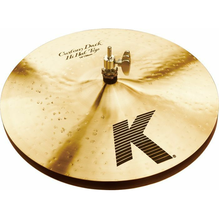 фото Тарелка для ударной установки zildjian 14 k custom dark hi-hat