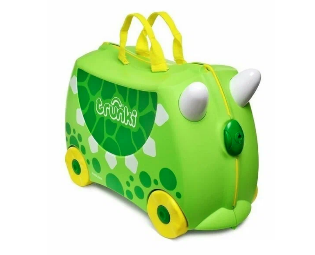 Чемодан-каталка Trunki Dudley TRU-0352 зеленый 18 л