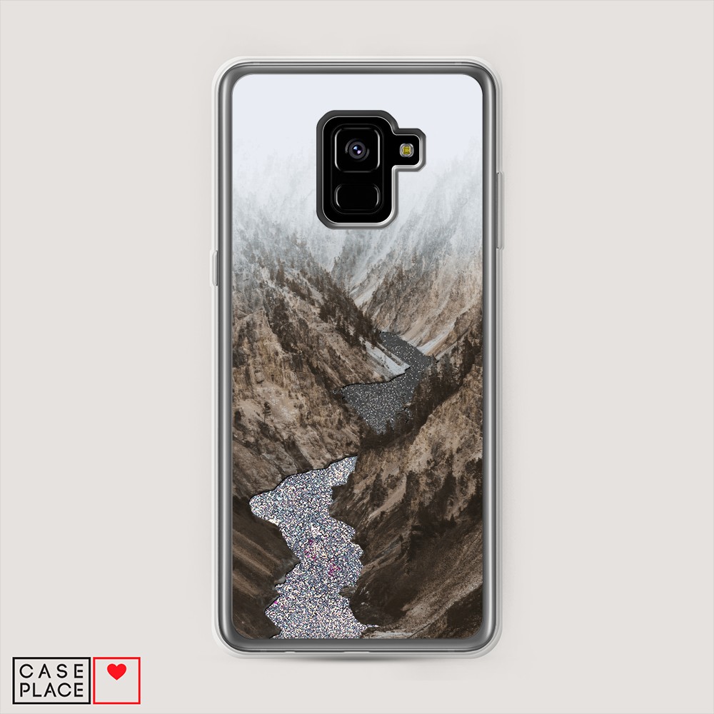 

Чехол Awog "Горная река" на Samsung Galaxy A8 Plus, 25591-1