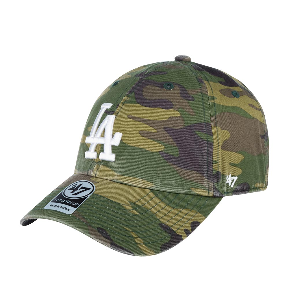 Бейсболка унисекс 47 BRAND B-CARGW12GWSNL Los Angeles Dodgers MLB камуфляж, one size