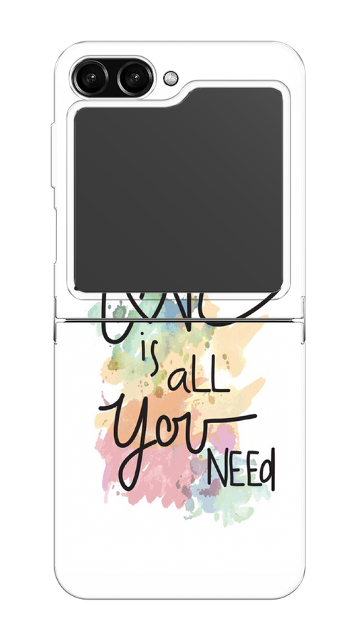 

Чехол Homey на Samsung Galaxy Z Flip 5 "Love is all you need", 2108350-1