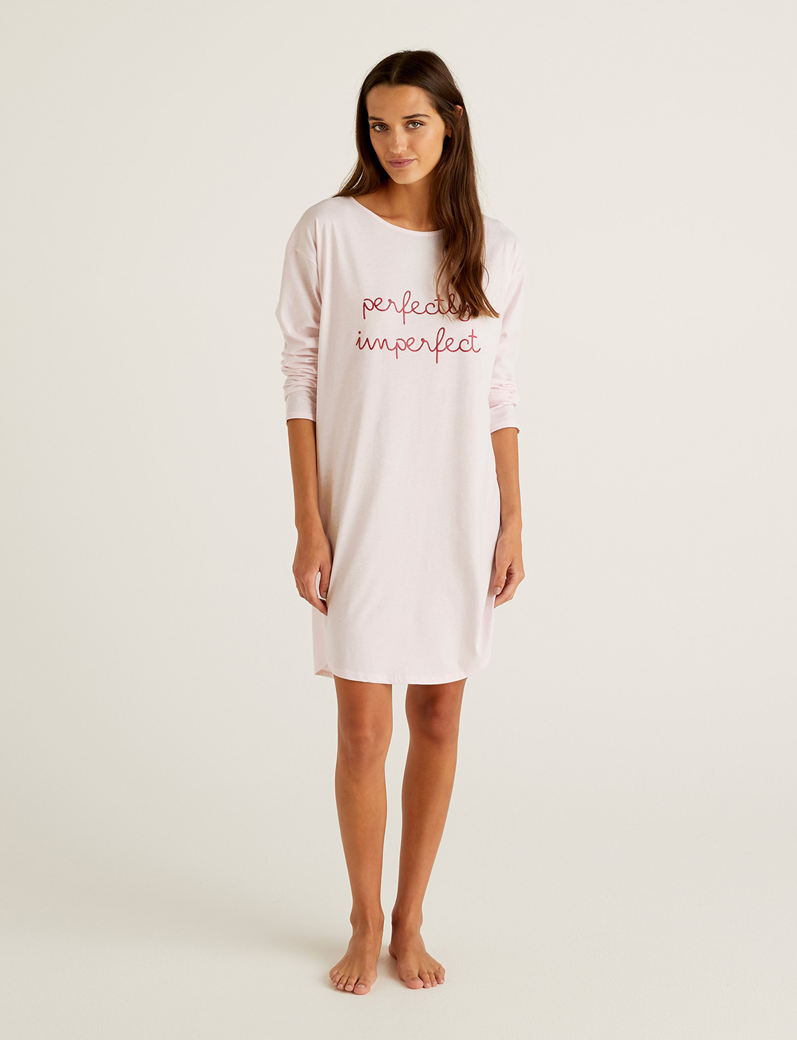 

Ночная сорочка женская United Colors of Benetton 21A_3VD03C267 бежевая XS
