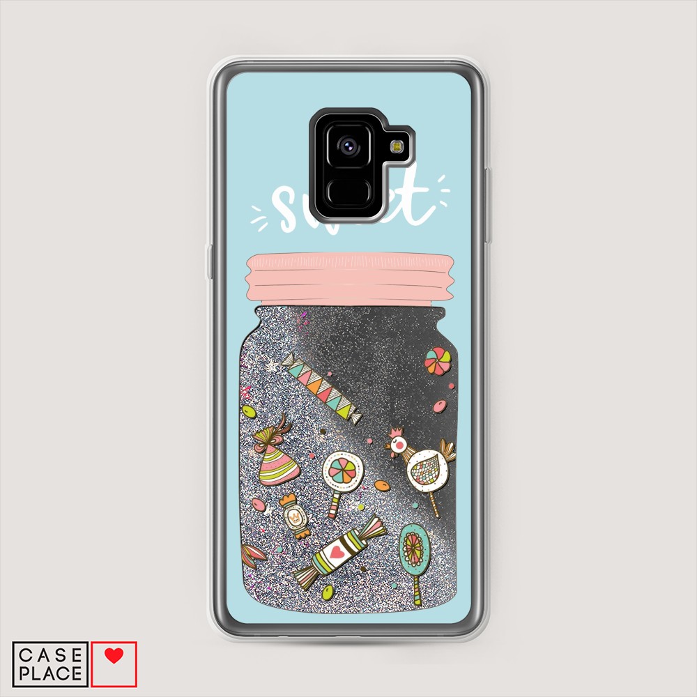 

Чехол Awog "Конфетки в банке" на Samsung Galaxy A8 Plus, 25591-1