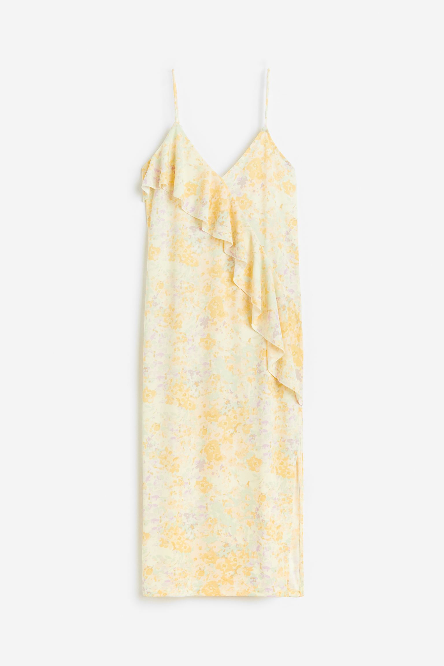 

Платье женское H&M 1182370003 желтое XS, Желтый, 1182370003