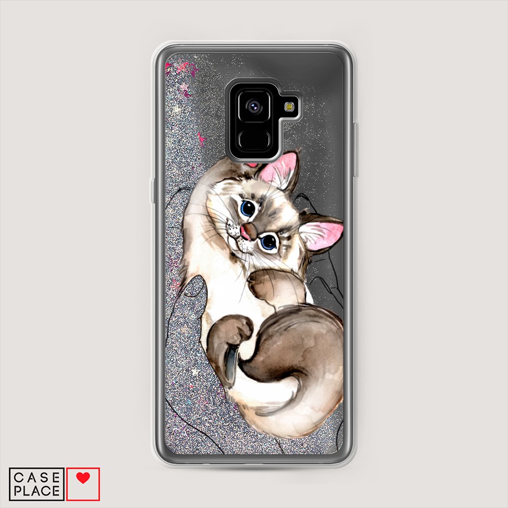 

Чехол Awog "Котенок в ладошках" на Samsung Galaxy A8 Plus, 25591-1