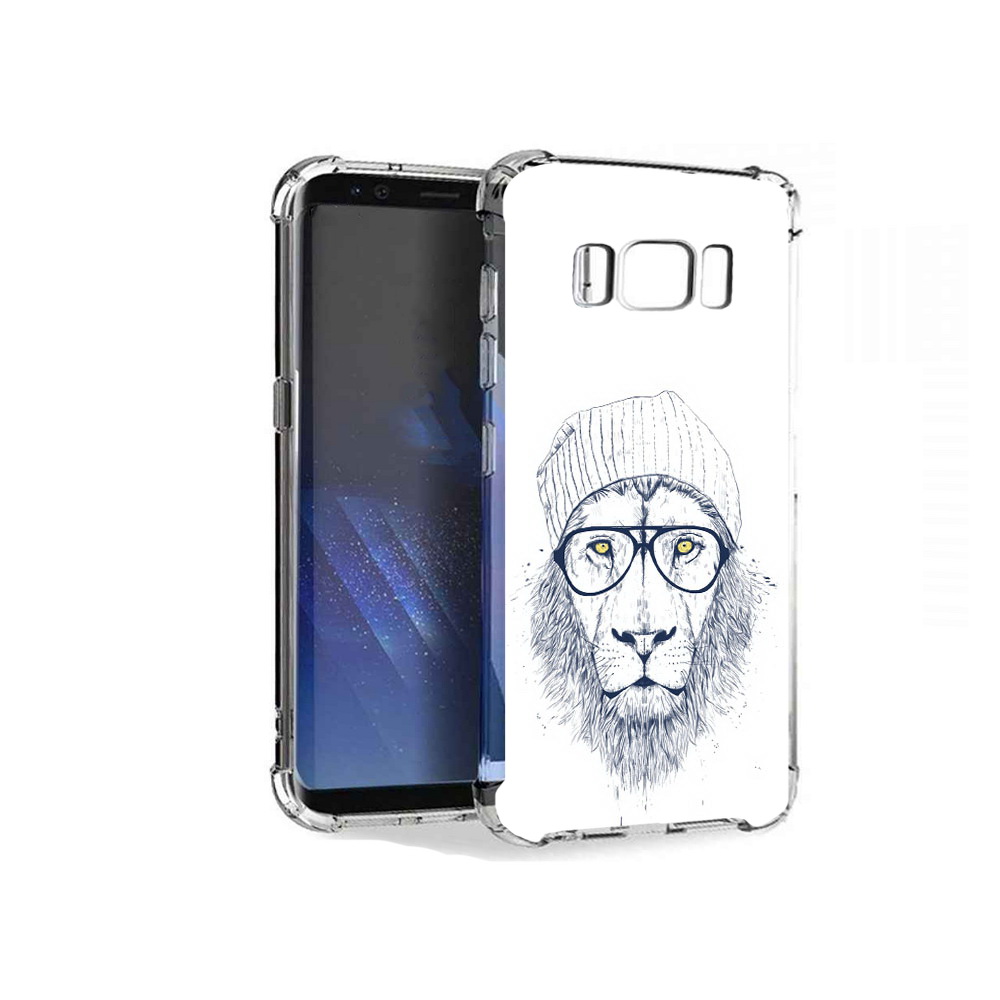 

Чехол MyPads Tocco для Samsung Galaxy S8+ хиппи лев, Tocco