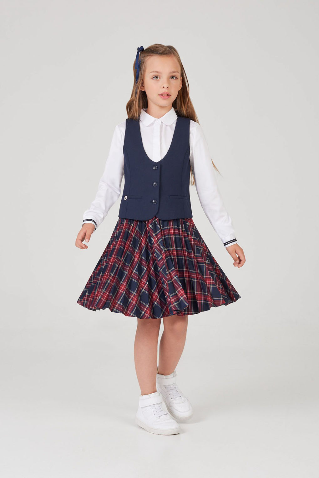 

Юбка детская Choupette 476.31, бордовый, 122, Разноцветный, 476.31