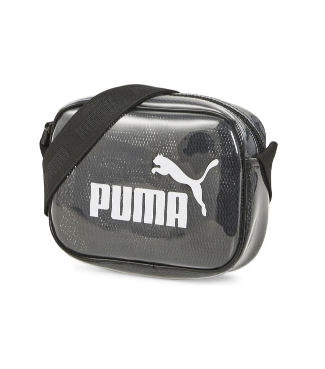 

Сумка кросс-боди женская Puma Core Transparent Cross Body Bag, черный, Core Transparent Cross Body Bag