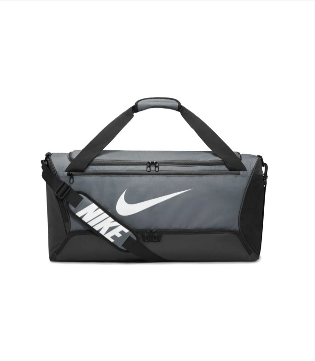 Дорожная сумка унисекс Nike Brasilia 95 Bag серая 64х30х30 см 9999₽