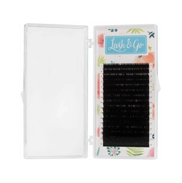 

Ресницы Lash&Go C 0.15 10 мм 16 линий, Черный