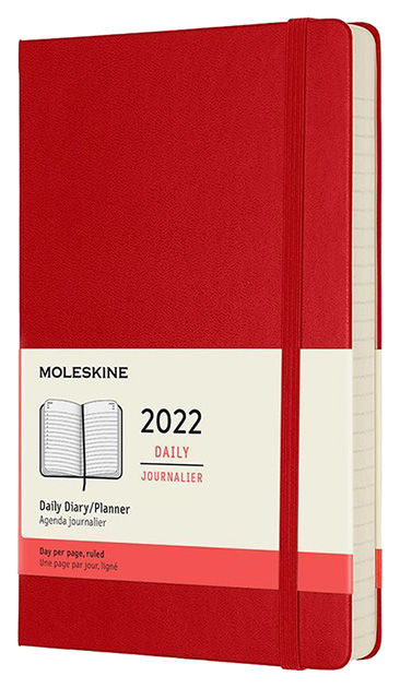 

Ежедневник Moleskine Classic Large MOL-384831 13х21 см красный