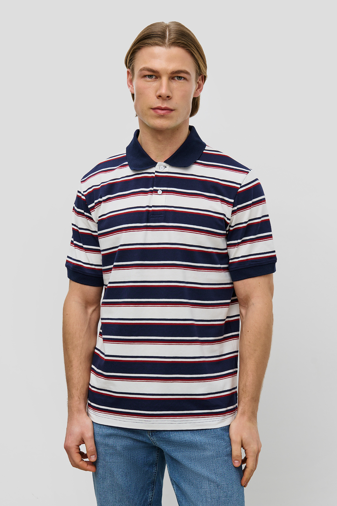 

Футболка мужская Baon B7023016 синяя 2XL, Синий, B7023016