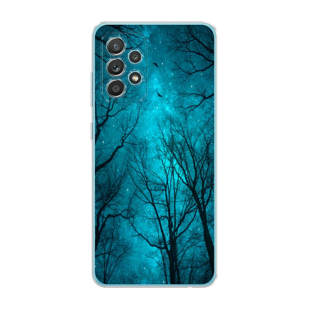 

Чехол Awog на Samsung Galaxy A33 5G / Самсунг A33 5G "Сказочный лес", Черный;голубой, 2104450-4