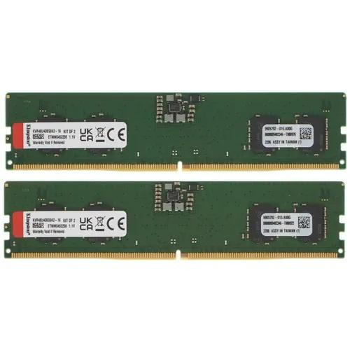 Оперативная память Kingston ValueRAM 16Gb DDR5 4800MHz (KVR48U40BS6K2-16) (2x8Gb KIT)