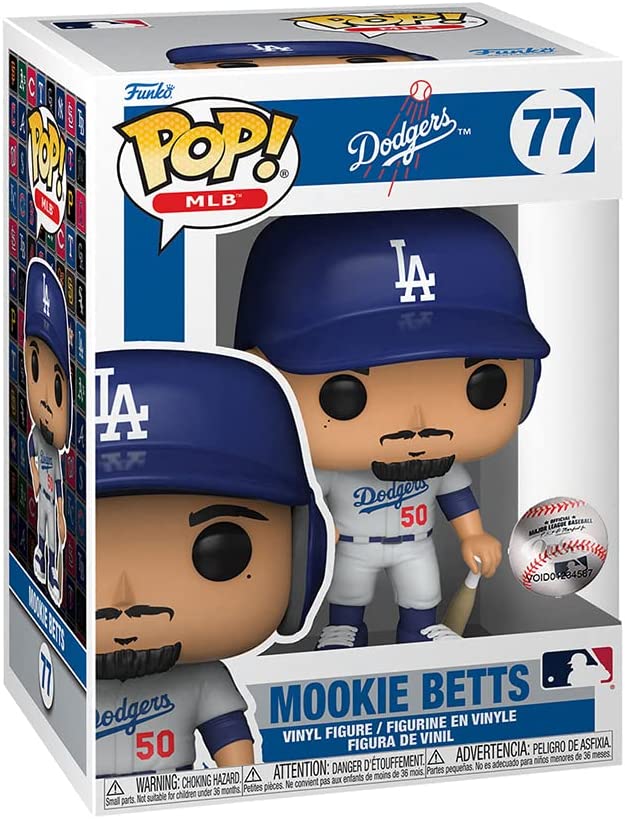 

Фигурка Funko POP! MLB Dodgers Mookie Betts Home Uniform 55693