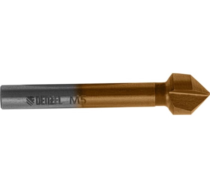 Зенкер конусный по металлу Denzel М5 односторонний конусный ключ unior