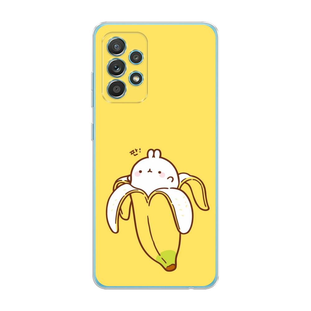 

Чехол Awog на Samsung Galaxy A33 5G / Самсунг A33 5G "Зайчик-бананчик", Желтый;белый, 2104450-2