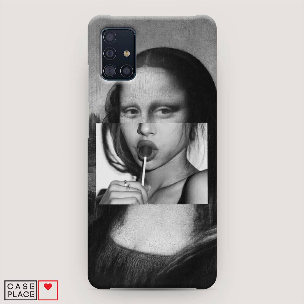 

Пластиковый чехол "Mona Lisa sucking lollipop" на Samsung Galaxy A51, 28920-7
