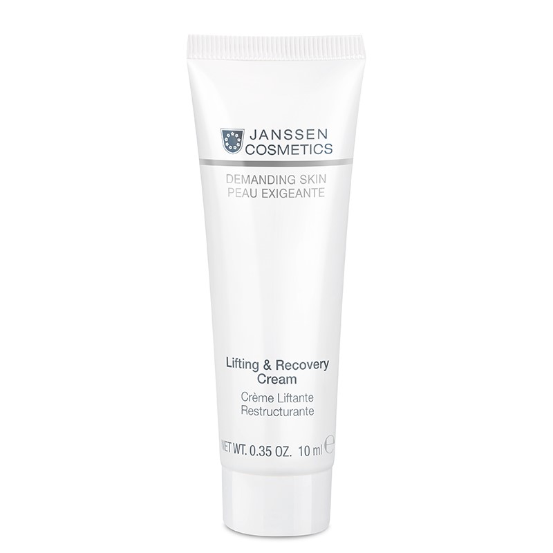 Крем Janssen Cosmetic Восстанавливающий с лифтинг-эффектом Lifting Recovery Cream 10 мл janssen cosmetics интенсивно восстанавливающий anti age флюид с ретинолом 7 х 2 мл