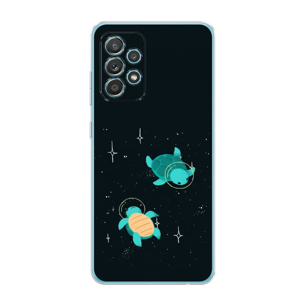 

Чехол Awog на Samsung Galaxy A33 5G / Самсунг A33 5G "Черепашки космонавты", Черный;синий, 2104450-4