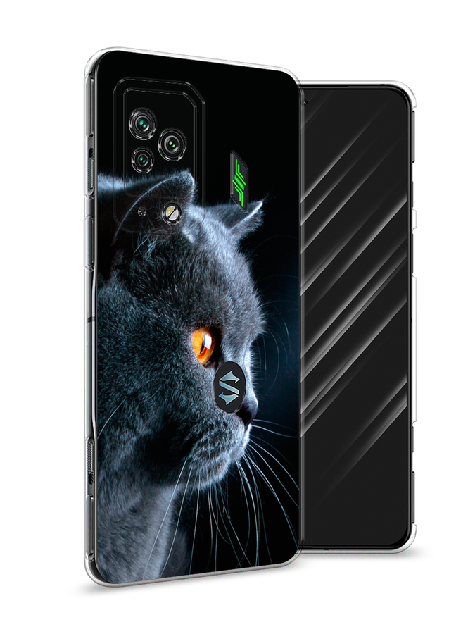 

Чехол Awog на Xiaomi Black Shark 5 Pro "Благородный кот британец", Разноцветный, 314150-2