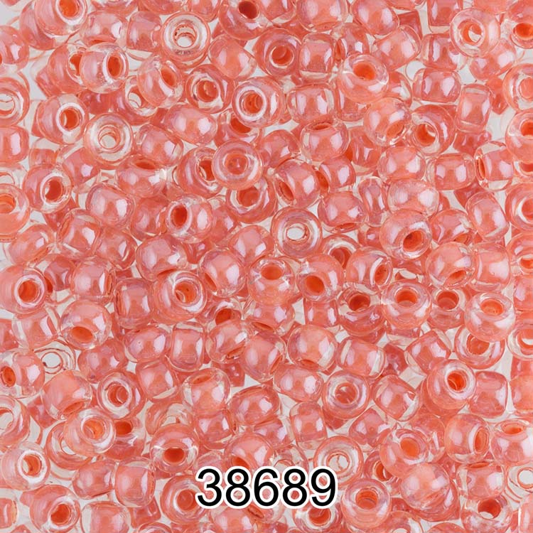 

Бисер Preciosa круглый 5 10/0, 2,3 мм, 500 г, цвет 38689 оранжевый
